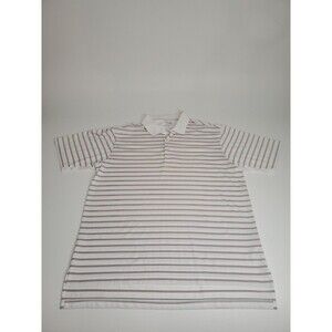 adidas Climacool Golf Polo, Stripes, White,  Medium